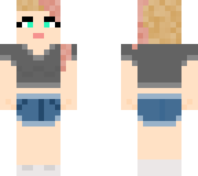 girl with dyed hair