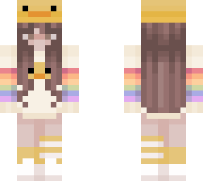 rainbow duckie