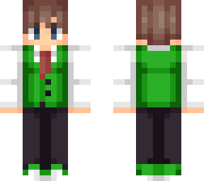 green suit-vest