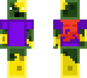rotten super cheese found a purple shirt