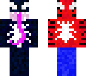 venom and spiderman