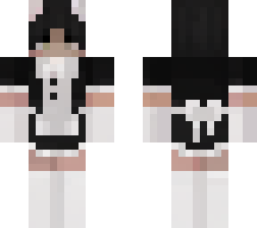 black shirt girl skin