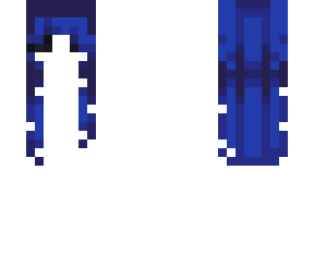 dark blue voluminous // hb