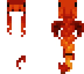 dragon l wings and hair base