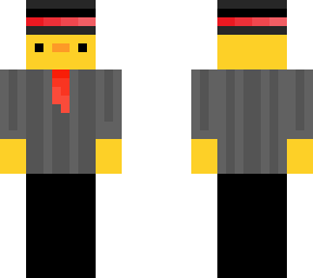 duck in a suit