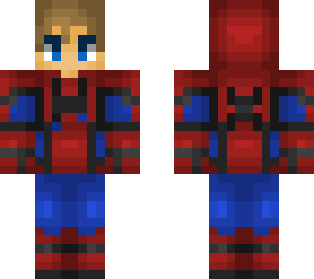me in spider-man hoodie 4