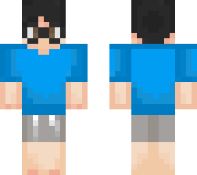 blue shirt