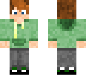green jacket