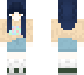 blue haired girl <3