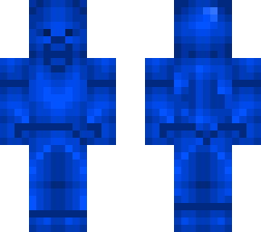dark powder blue steve