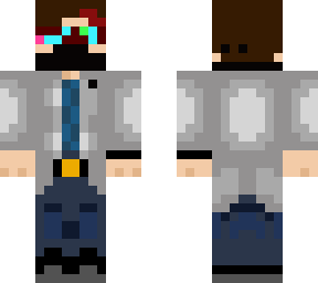 my oc in a lab coat