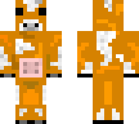 orange mooshroom cow