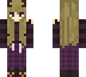 sleeping cat girl