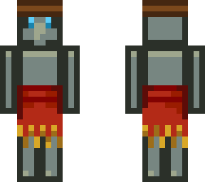 tuff golem with a hat