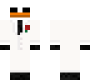 white suit duck