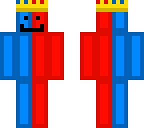 blue & red blob