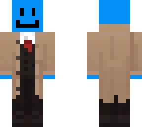 bluey with trench coat