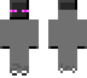 enderman with hoodie