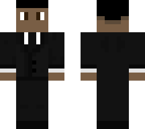 guy with black suit