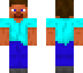 steve but overly saturated