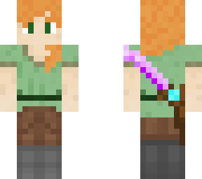 alex (alex and steve adventures) (with vale's naginata)