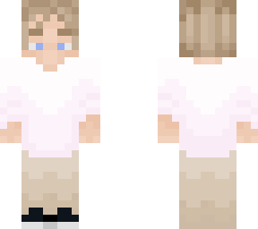 blonde boy in baggy sweater