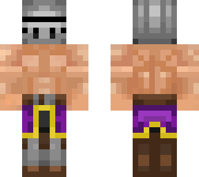 buff knight (purple, silver)