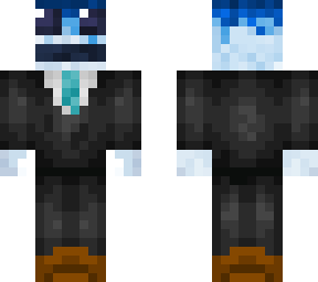 manta ray in suit