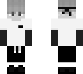 black & white