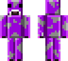 plastic purple mooshroom cow toy