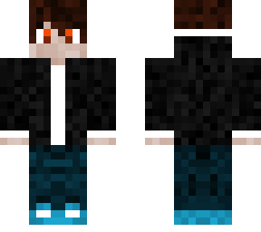 black hoodie with dark blue jeans