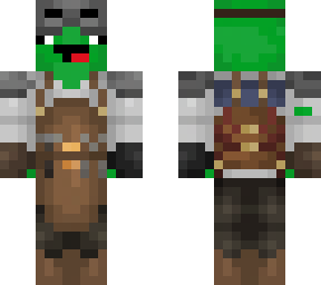 blacksmith with two pixel eyes