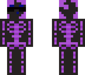 purple slime skelaton