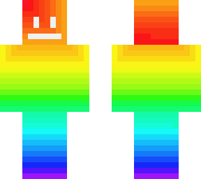 raindow face