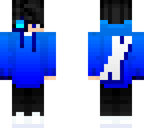 blue cyborg