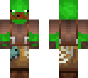 fisherman turtle with two pixel eyes