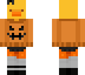 halloween ducky /w bow