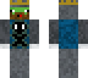 medieval king with two pixel eyes