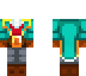 mimic costume template