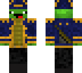 pirate turtle with two pixel eyes