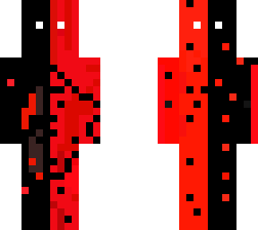 red black