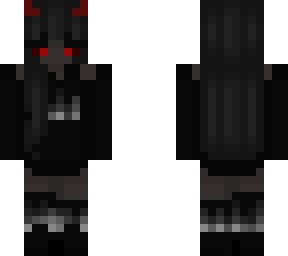 red eyed demon girl