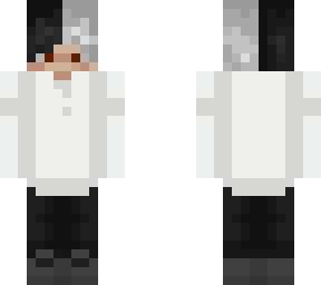black and white