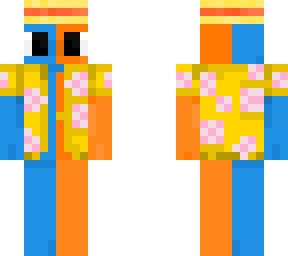 blue and orange chilling