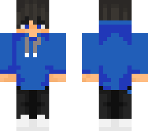 blue hoddiee skin