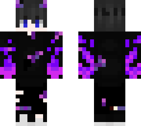 fire purple boy
