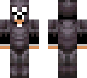 original hacker skin with netherrite armor