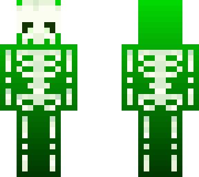 green gradient skelly