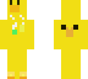 the cute yellow duck
