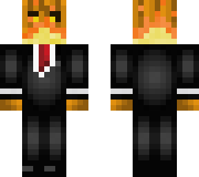 burning pumpkin dude